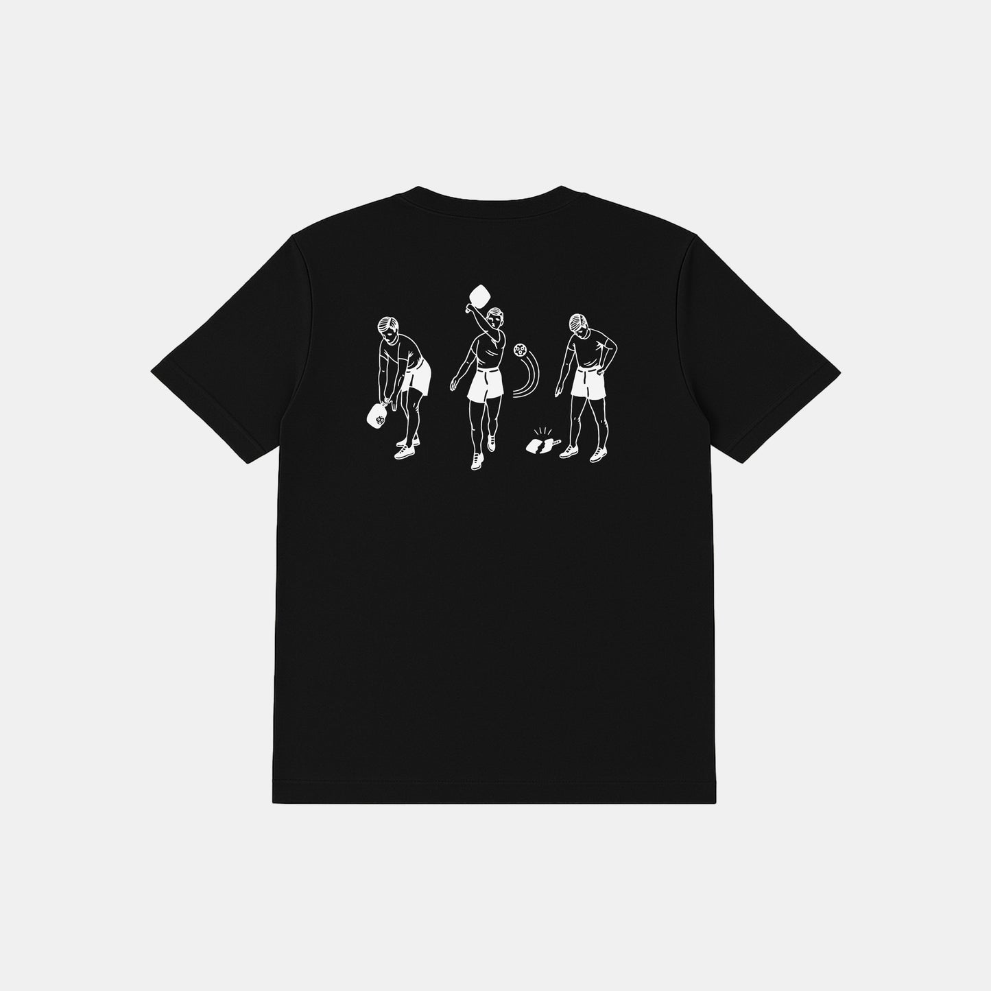 Retro Revival Broken Paddle Pickleball Tee - KTCHN