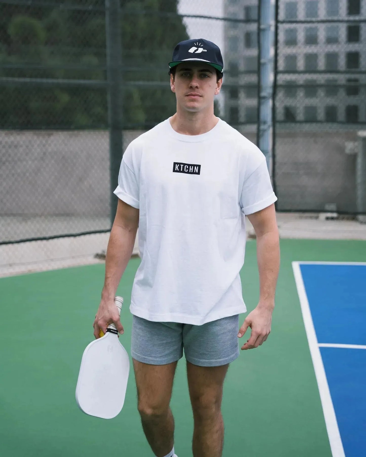 Broken Paddle Rope Pickleball Hat (Navy) - KTCHN