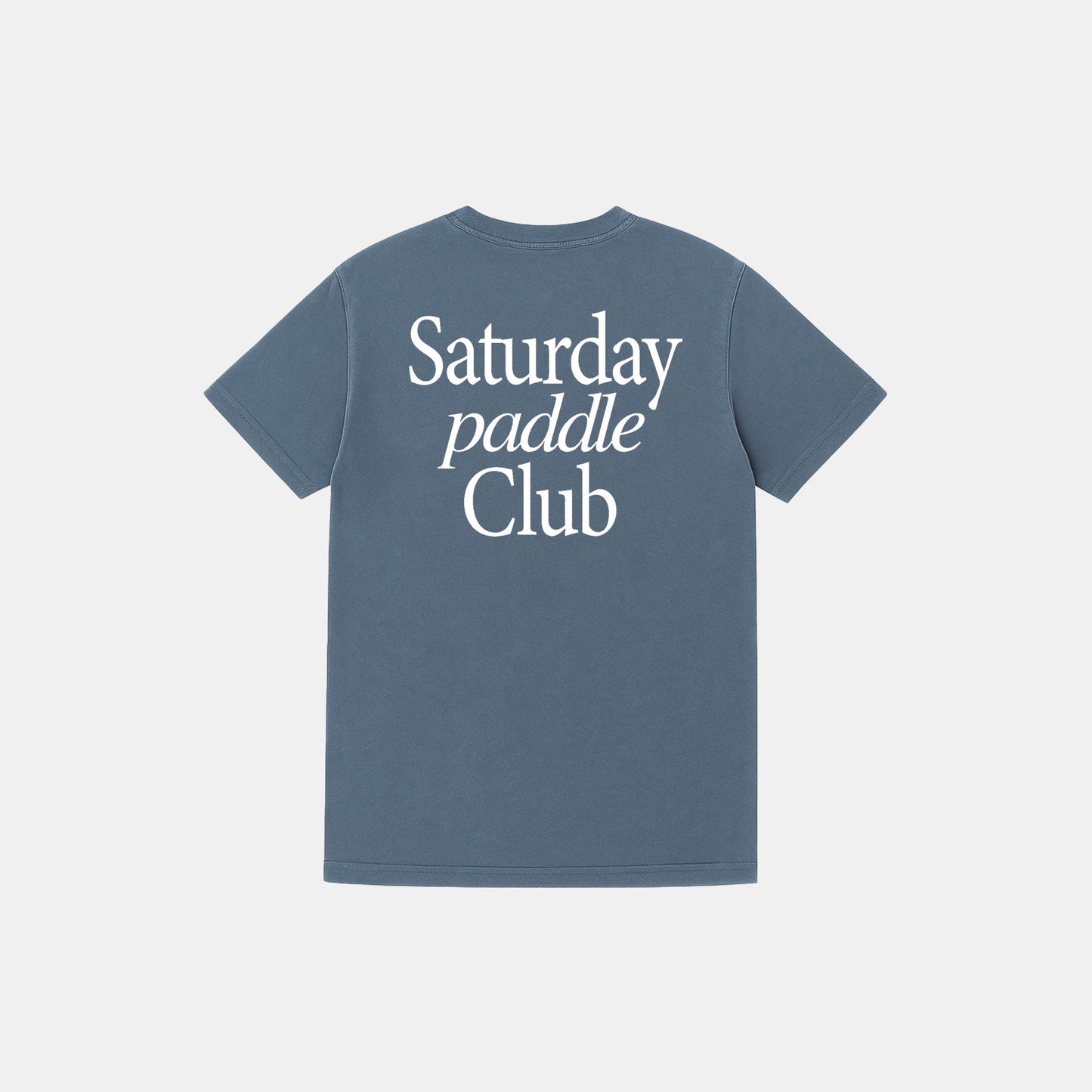 Saturday Paddle Club Pickleball Tee (Blue) - KTCHN