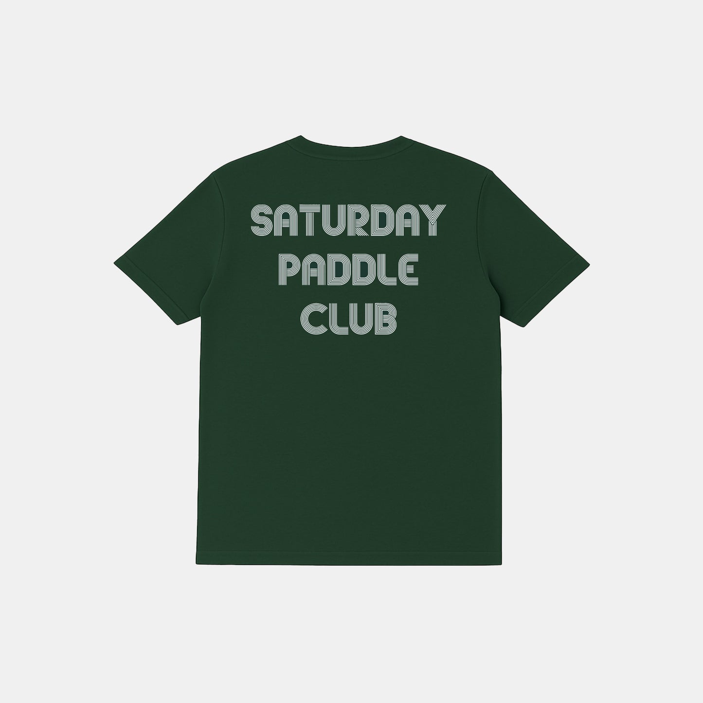 Saturday Paddle Club Pickleball Tee (Dark Green) - KTCHN