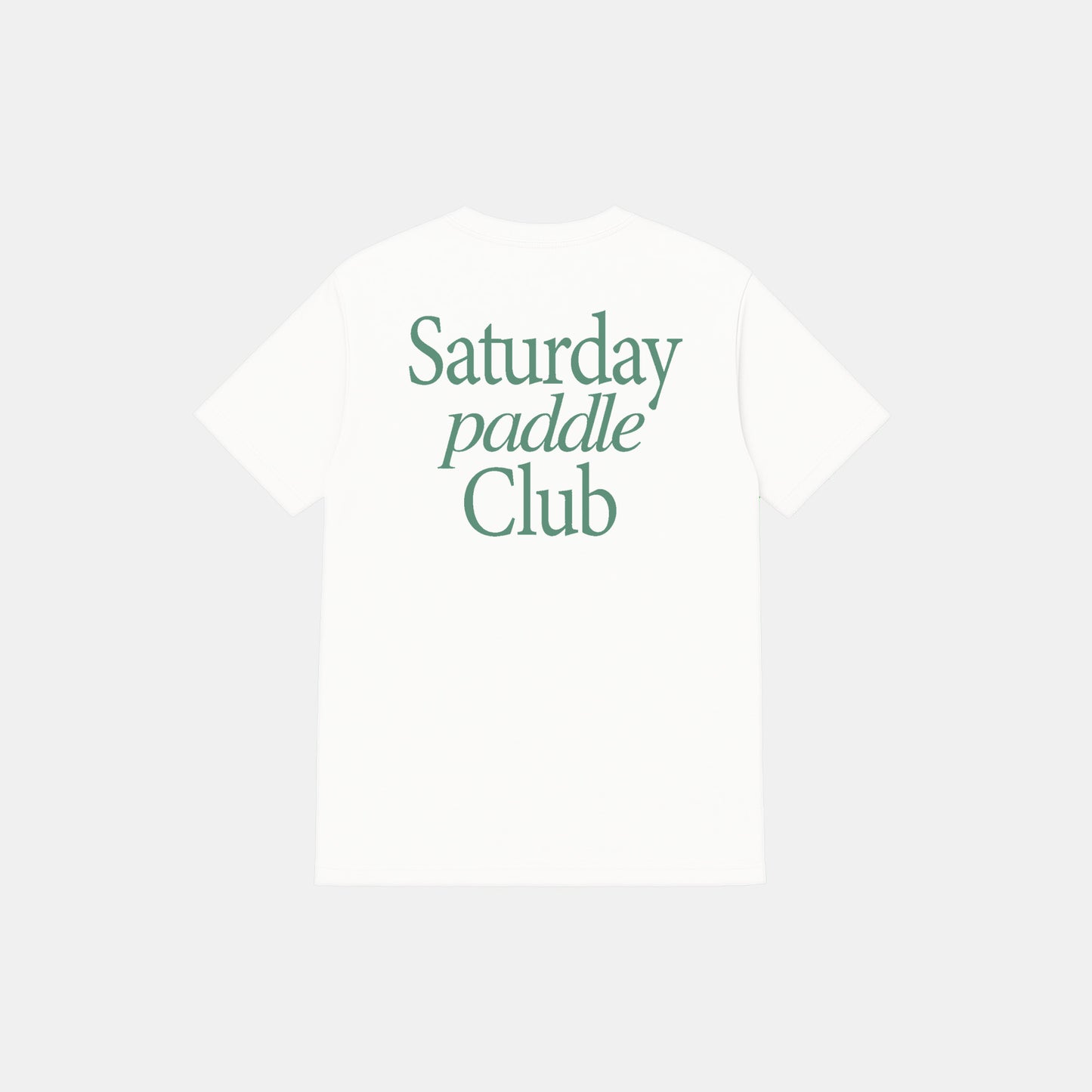 KTCHN Saturday Paddle Club Pickleball Tee (White) - KTCHN