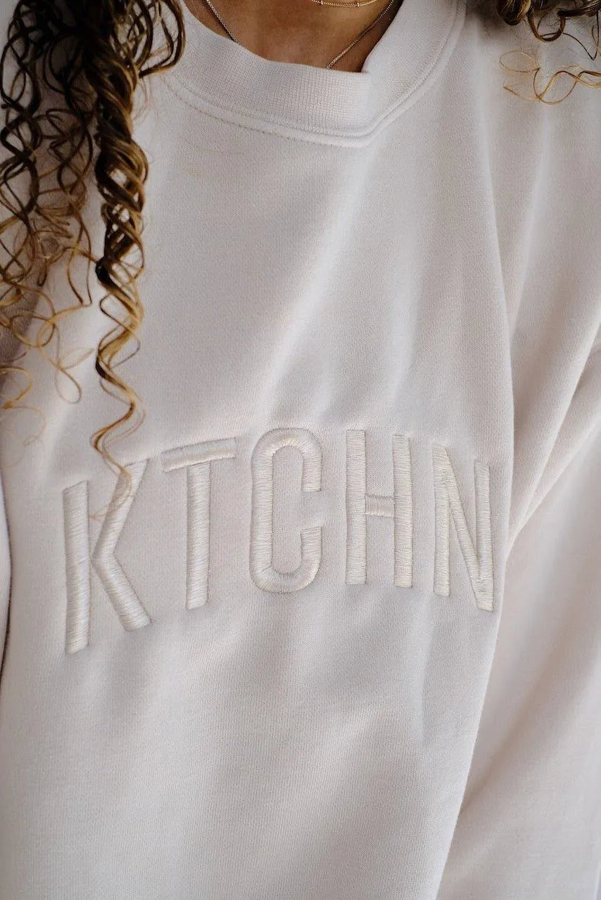KTCHN Collegiate Crew Pickleball Sweatshirt - KTCHN