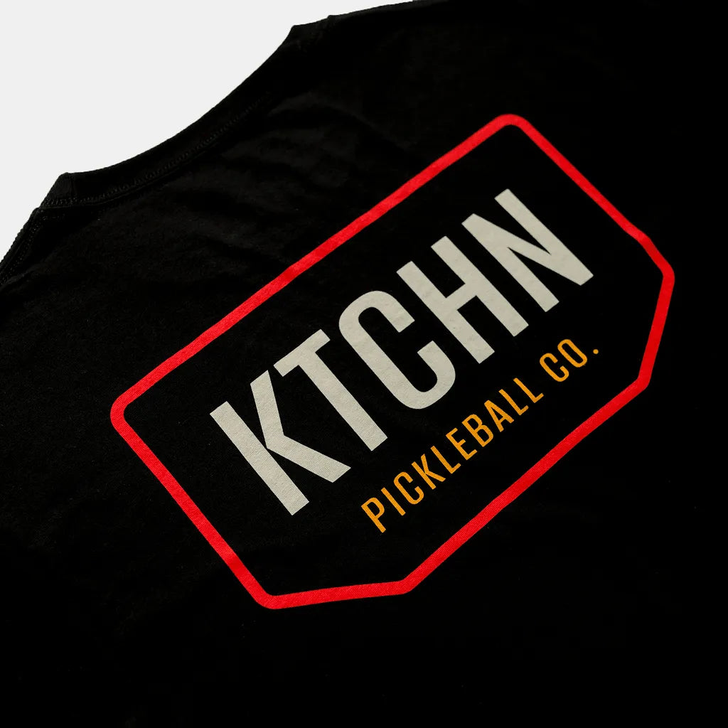 KTCHN Pickleball Co. Shield Tee (Black) - KTCHN