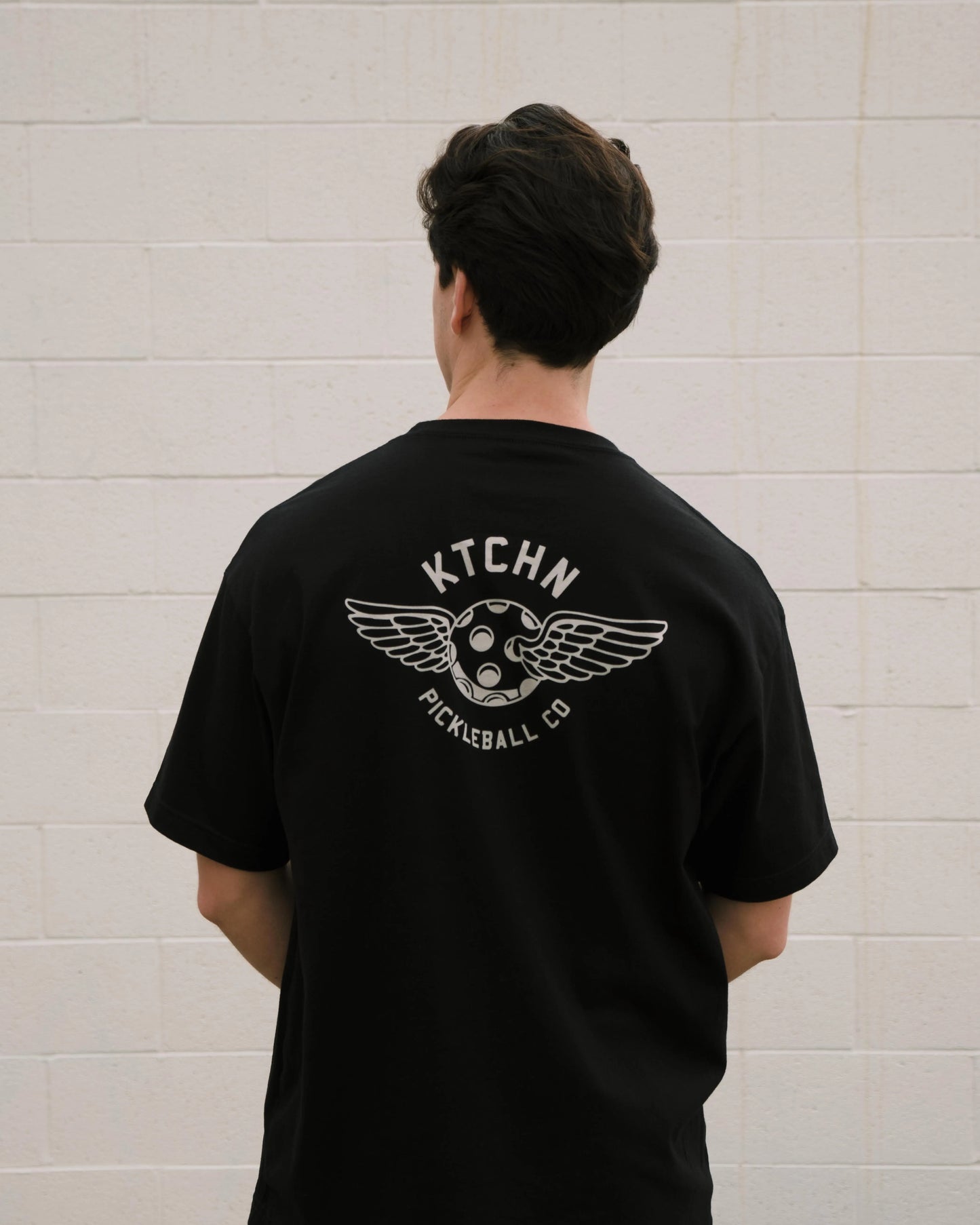 KTCHN Pickleball Co. Wing Pickleball Tee (Black) - KTCHN