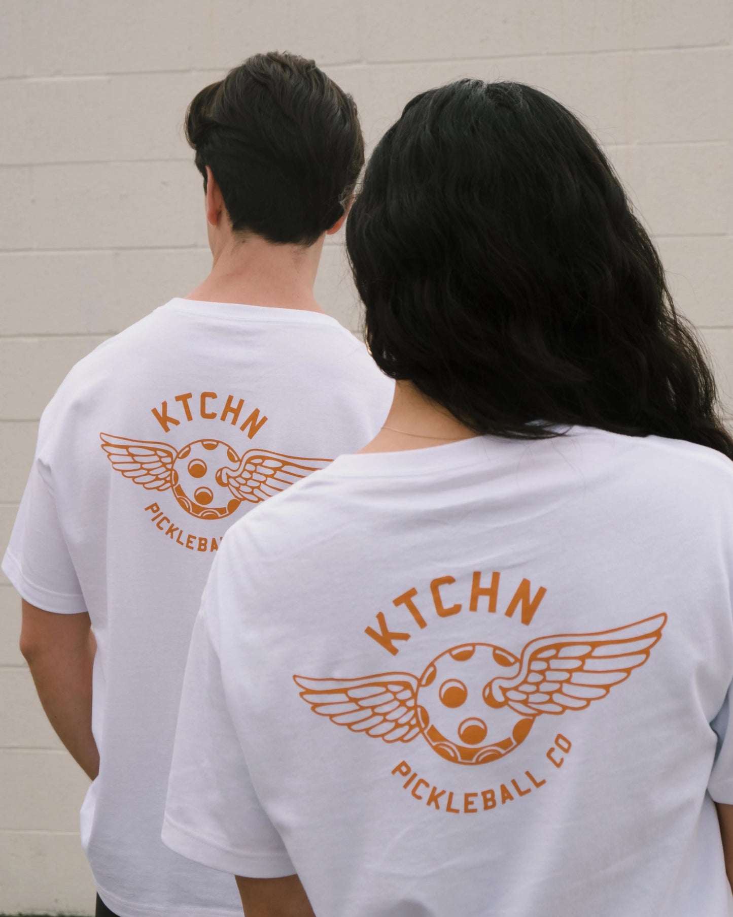 KTCHN Pickleball Co. Wing Pickleball Tee (White) - KTCHN