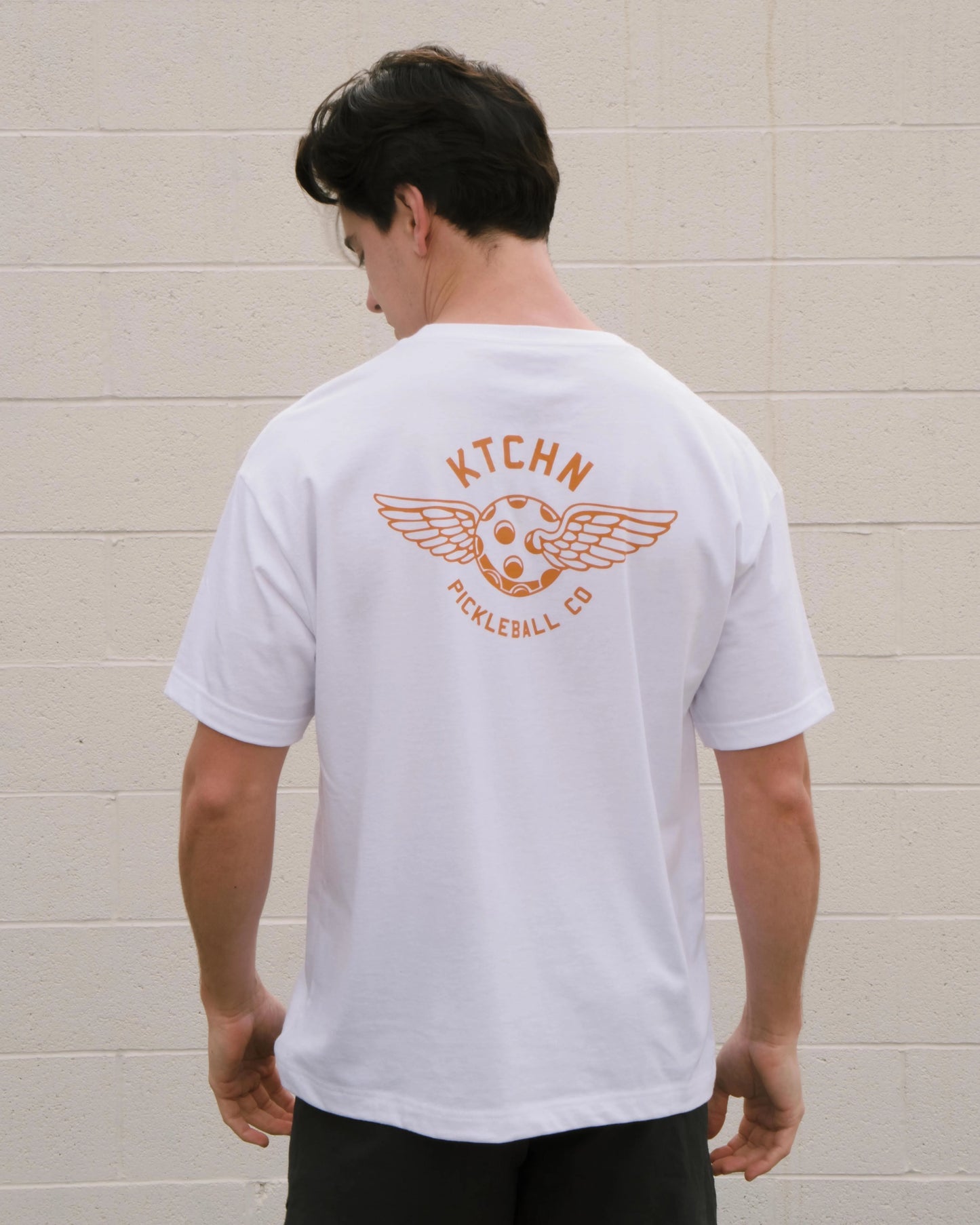 KTCHN Pickleball Co. Wing Pickleball Tee (White) - KTCHN
