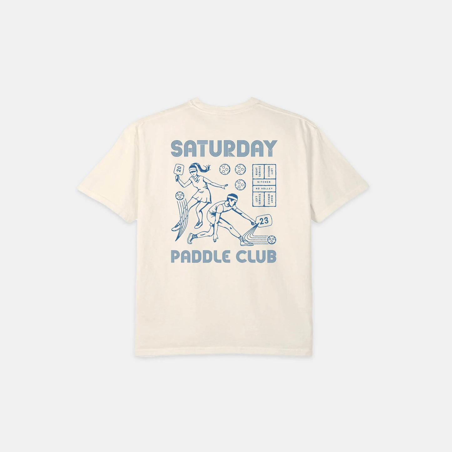 Original Retro SPC Pickleball Tee (Ivory) - KTCHN