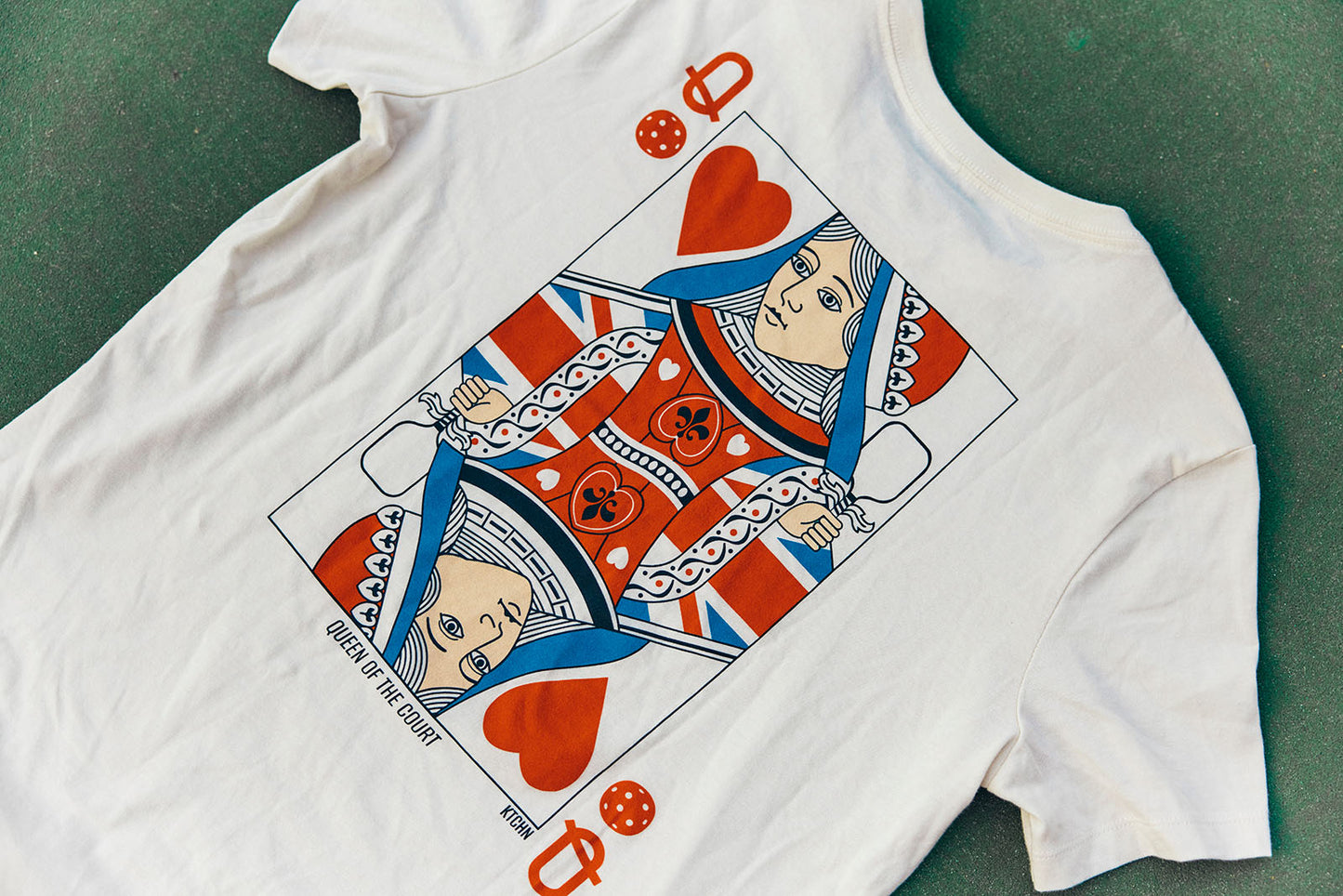 Queen of the Court Pickleball Tee (Women's) - KTCHN