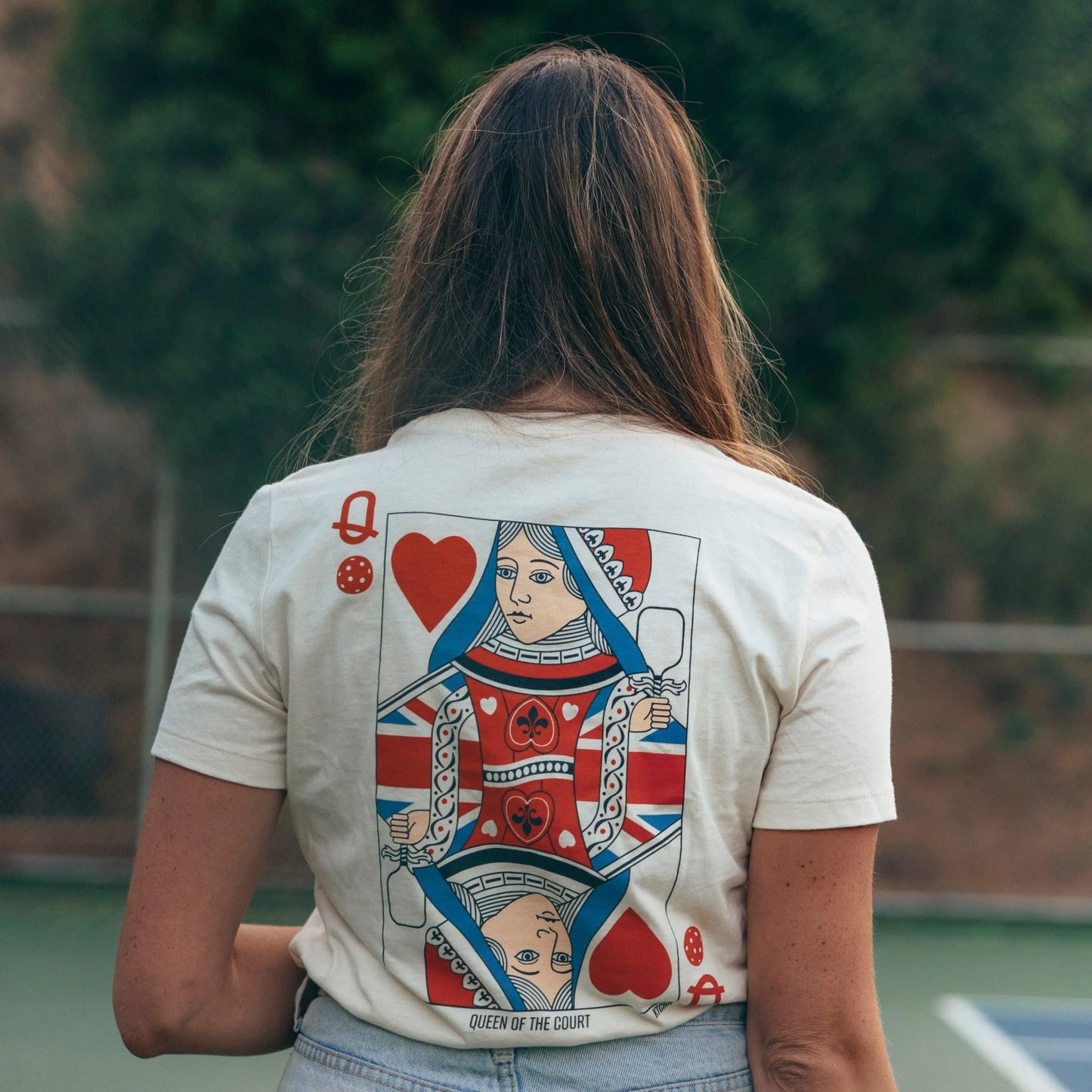 Queen of the Court Pickleball Tee (Women's) - KTCHN