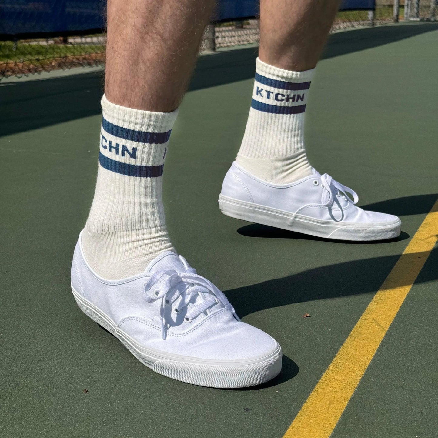 Retro Revival KTCHN Socks (Blue) - KTCHN