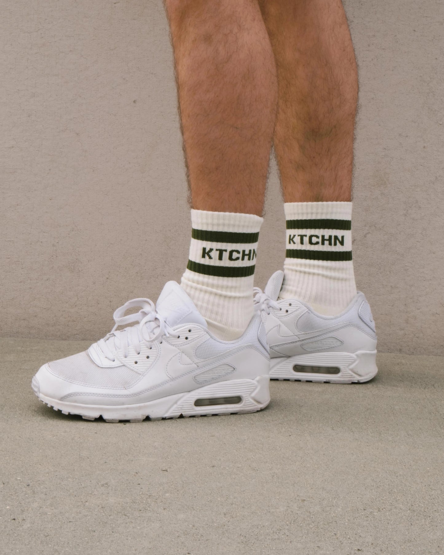 Retro Revival Pickleball Socks (Green) - KTCHN