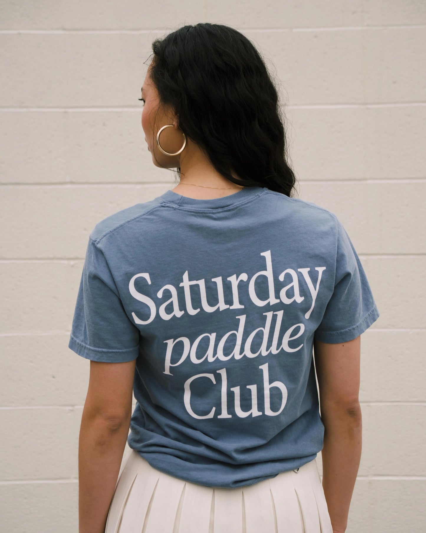 Saturday Paddle Club Pickleball Tee (Dark Gray) - KTCHN