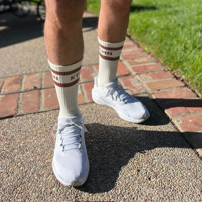 Retro Revival KTCHN Socks (Brown)