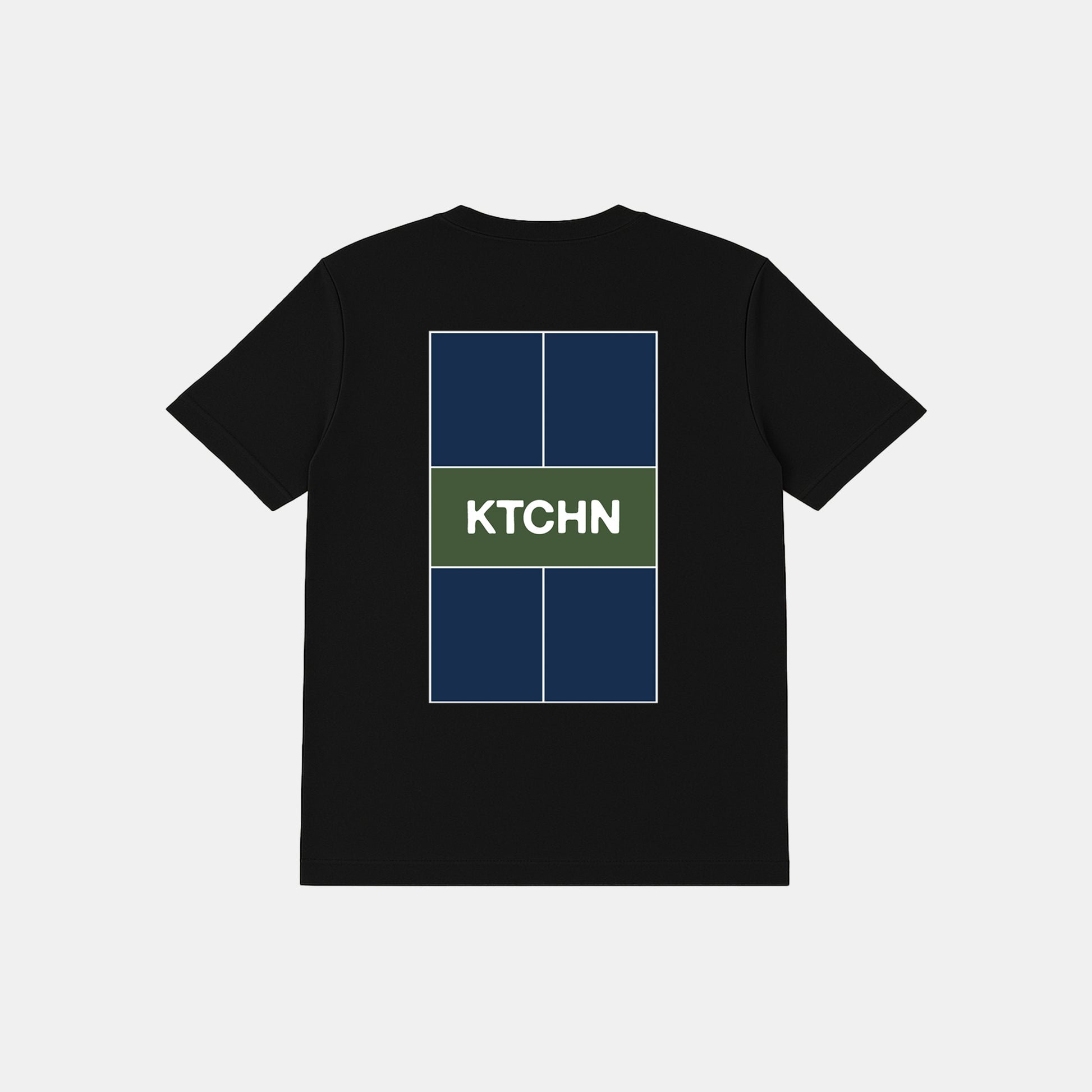 KTCHN Pickleball Court Tee (Black)