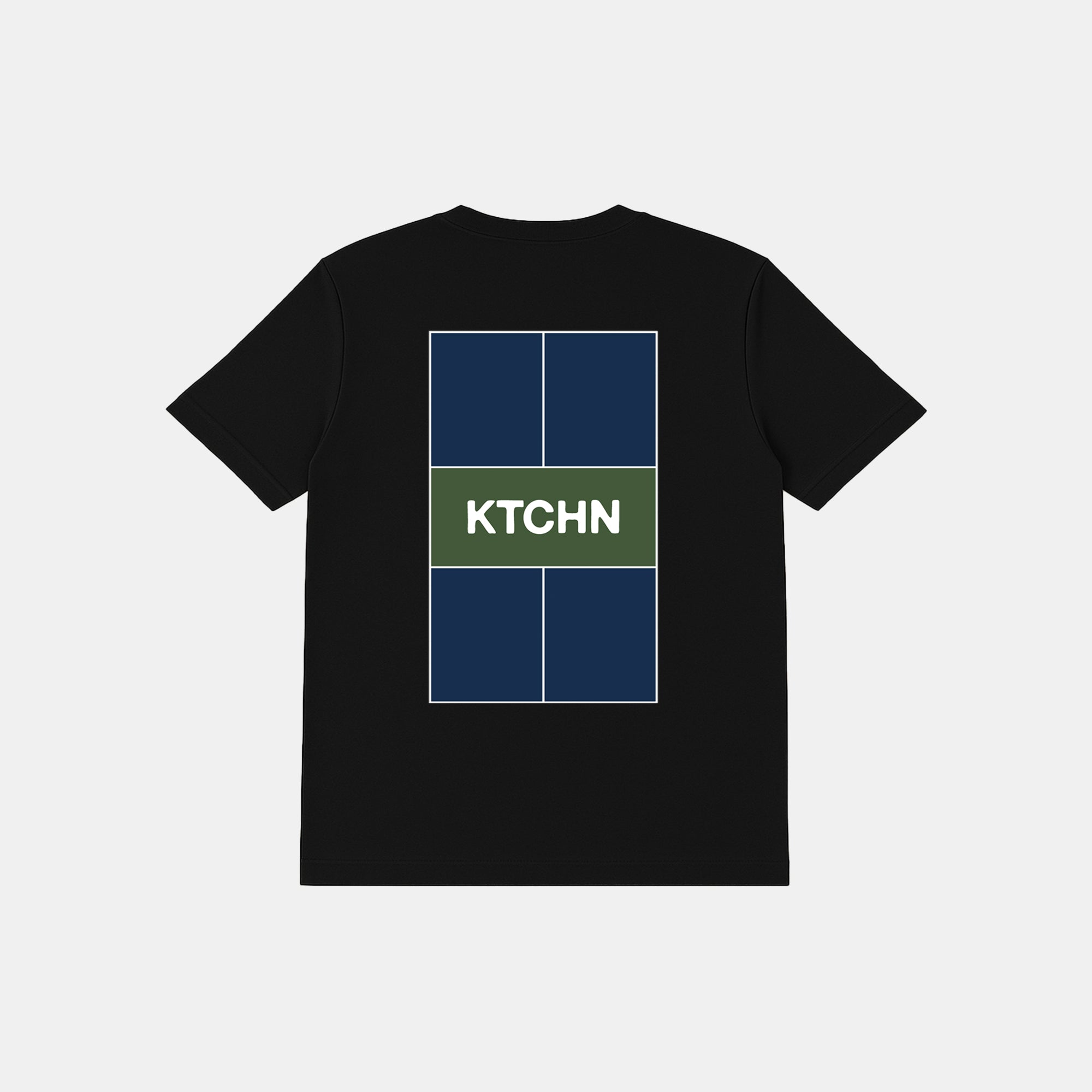 KTCHN Pickleball Court Tee (Black)
