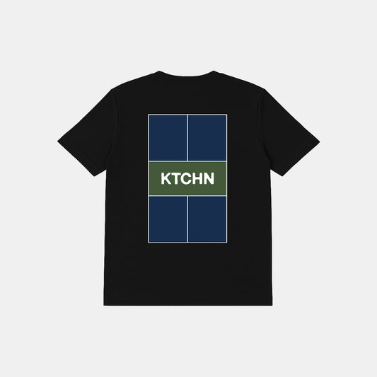 Court Pickleball Tee (Black)