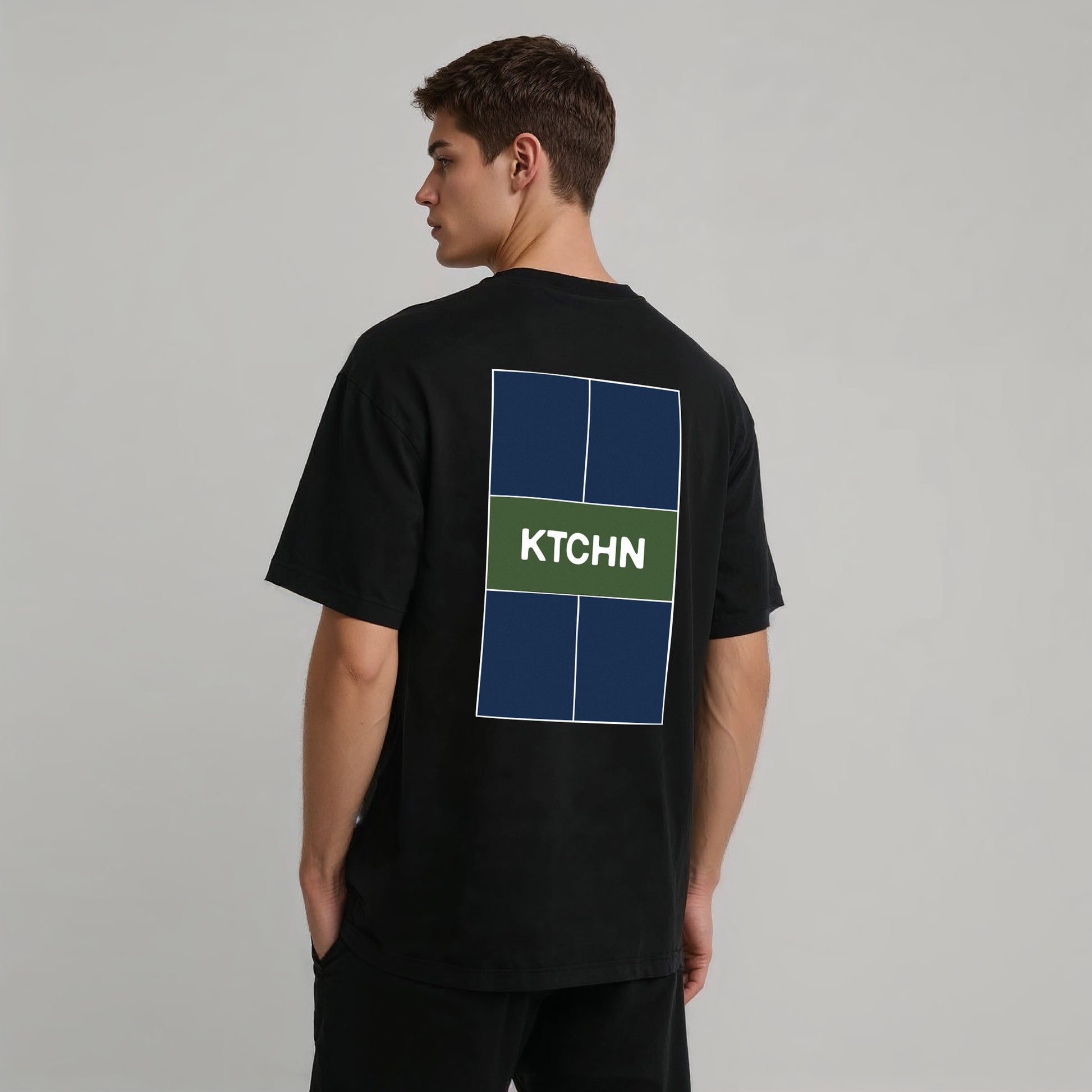KTCHN Pickleball Court Tee (Black)