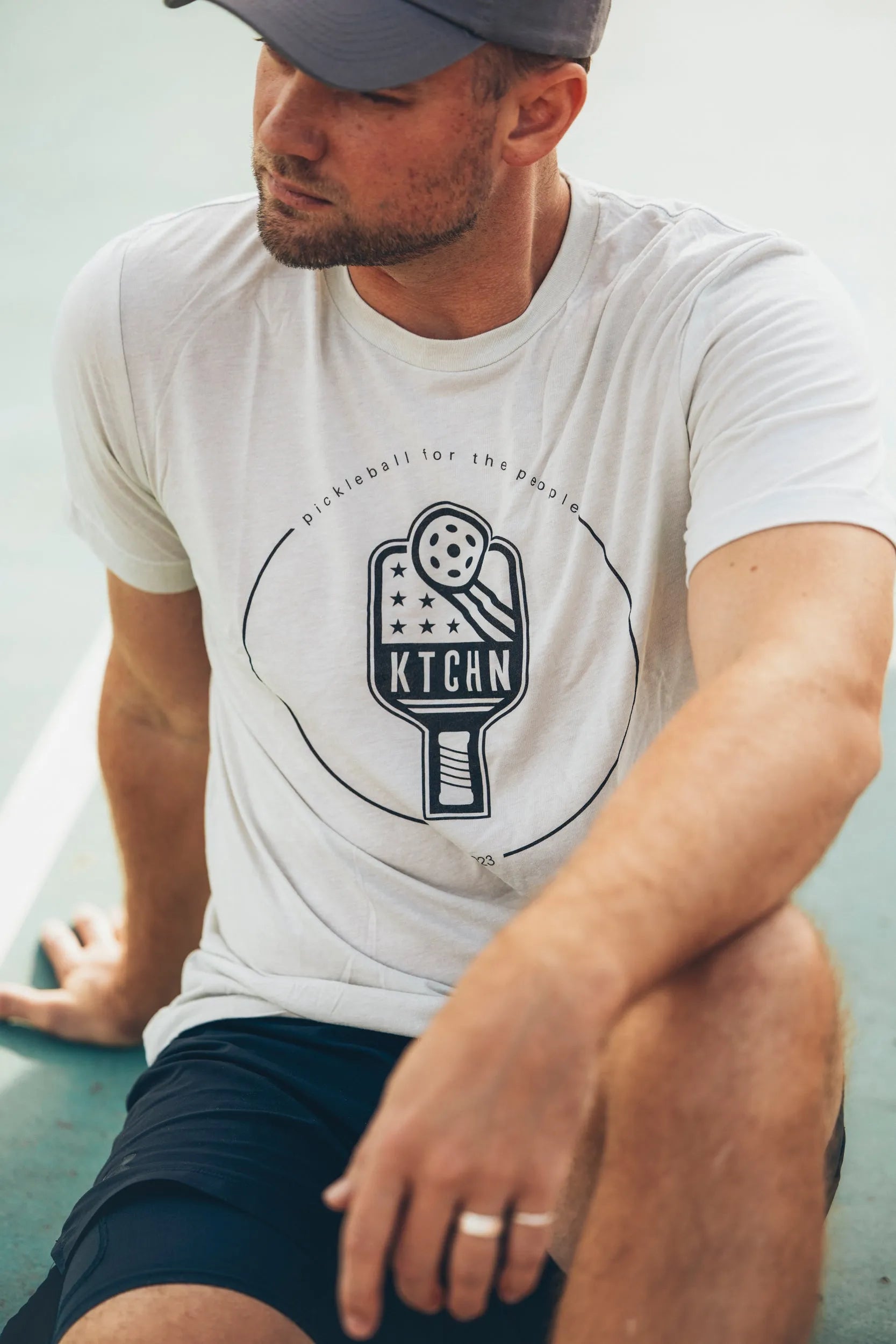 Pickleball For The People Paddle Tee - KTCHN