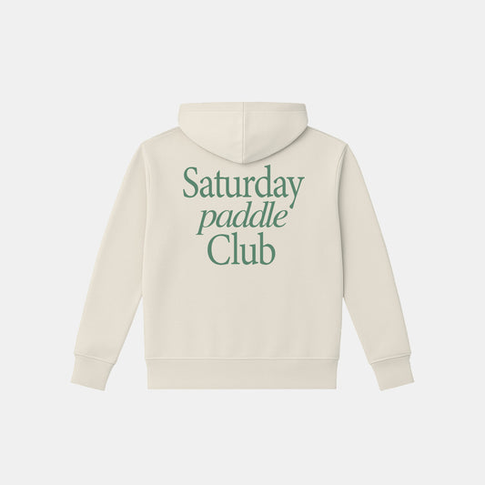 KTCHN Saturday Paddle Club Pickleball Hoodie (Ivory) - KTCHN