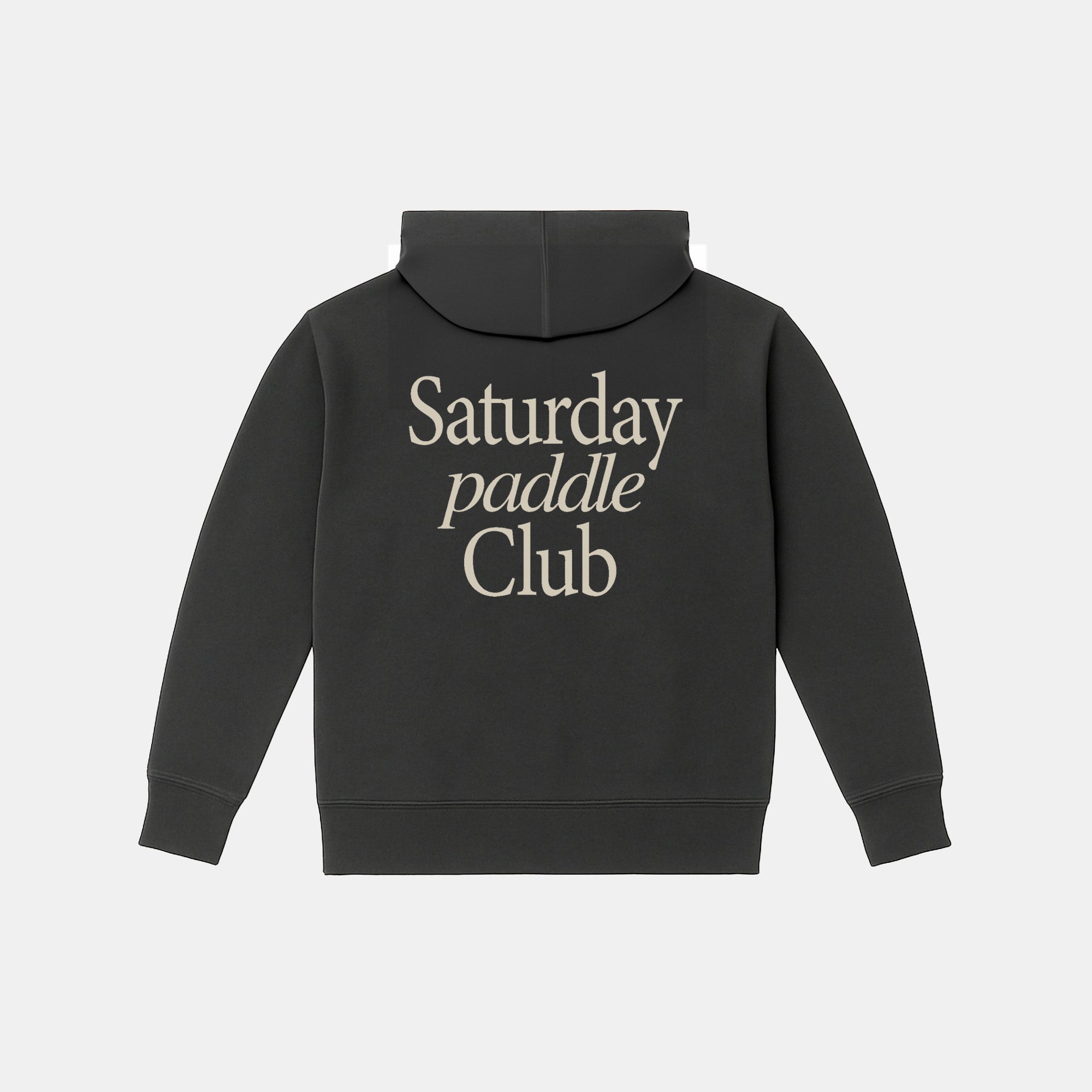 KTCHN Saturday Paddle Club Pickleball Hoodie (Vintage Black) - KTCHN