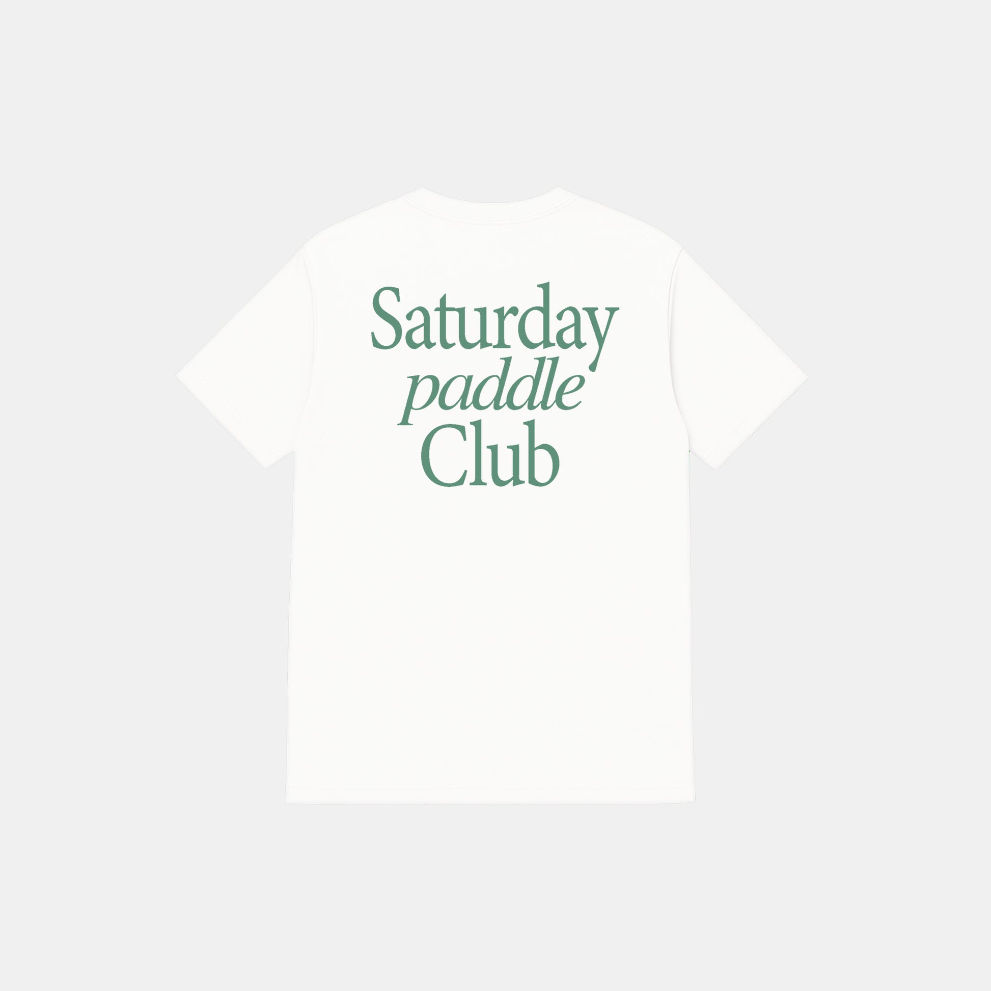 KTCHN Saturday Paddle Club Pickleball Tee (White) - KTCHN