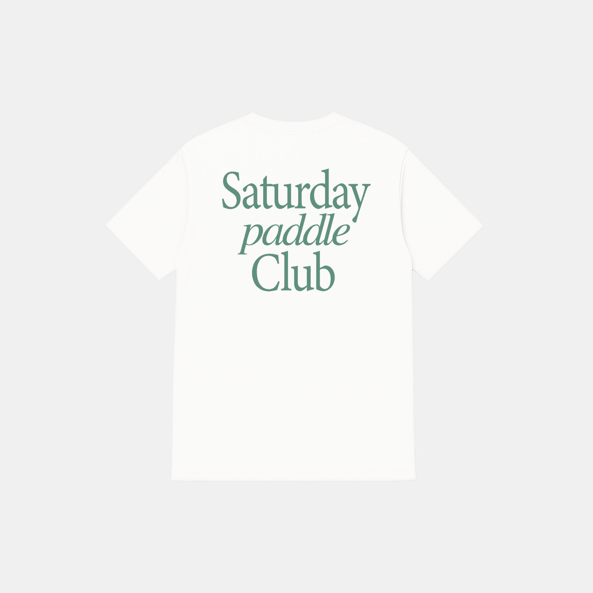 KTCHN Saturday Paddle Club Pickleball Tee (White) - KTCHN