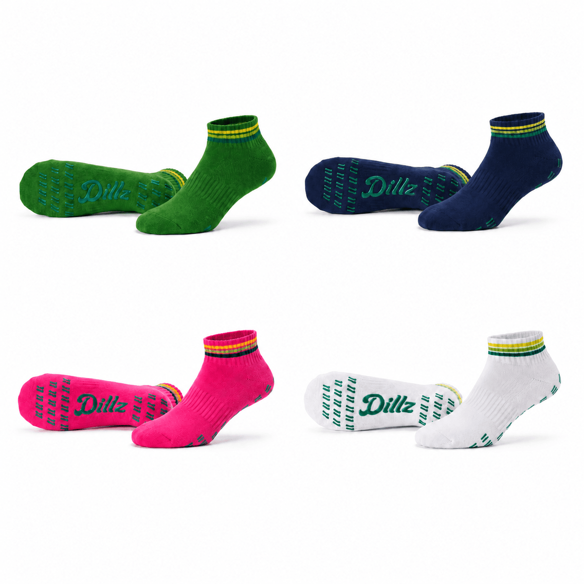 Grippy Grippy™ Ankle Pickleball Grip Socks