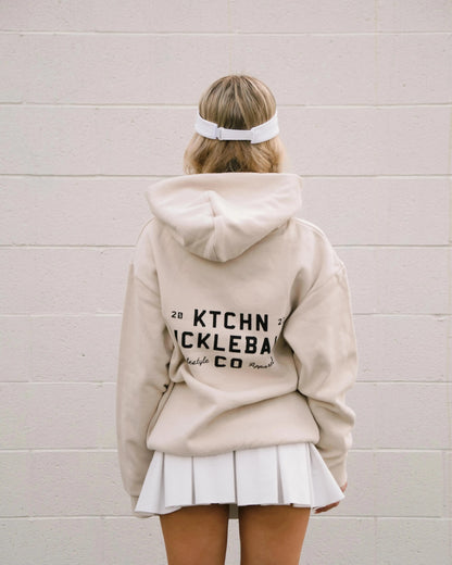 KPC Pickleball Hoodie (Ivory) - KTCHN