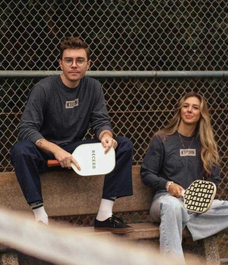KTCHN Logo Long Sleeve Pickleball Tee - KTCHN