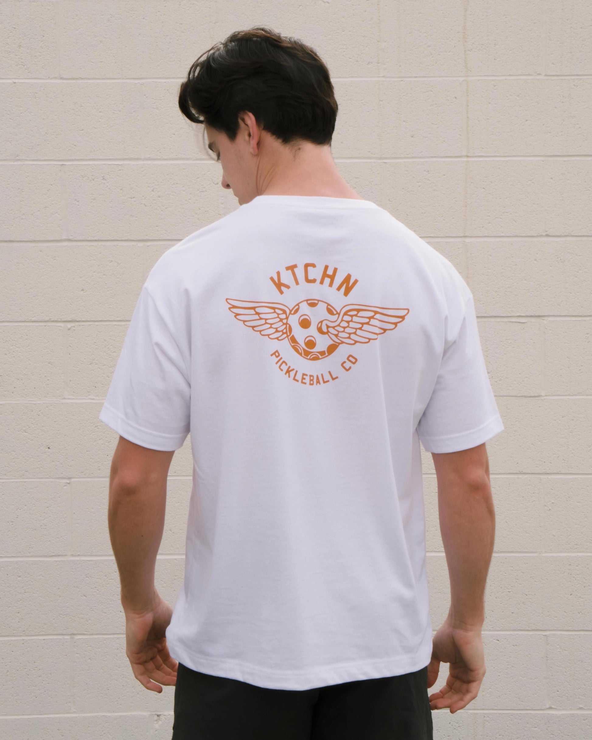 KTCHN Pickleball Co. Wing Pickleball Tee (White) - KTCHN