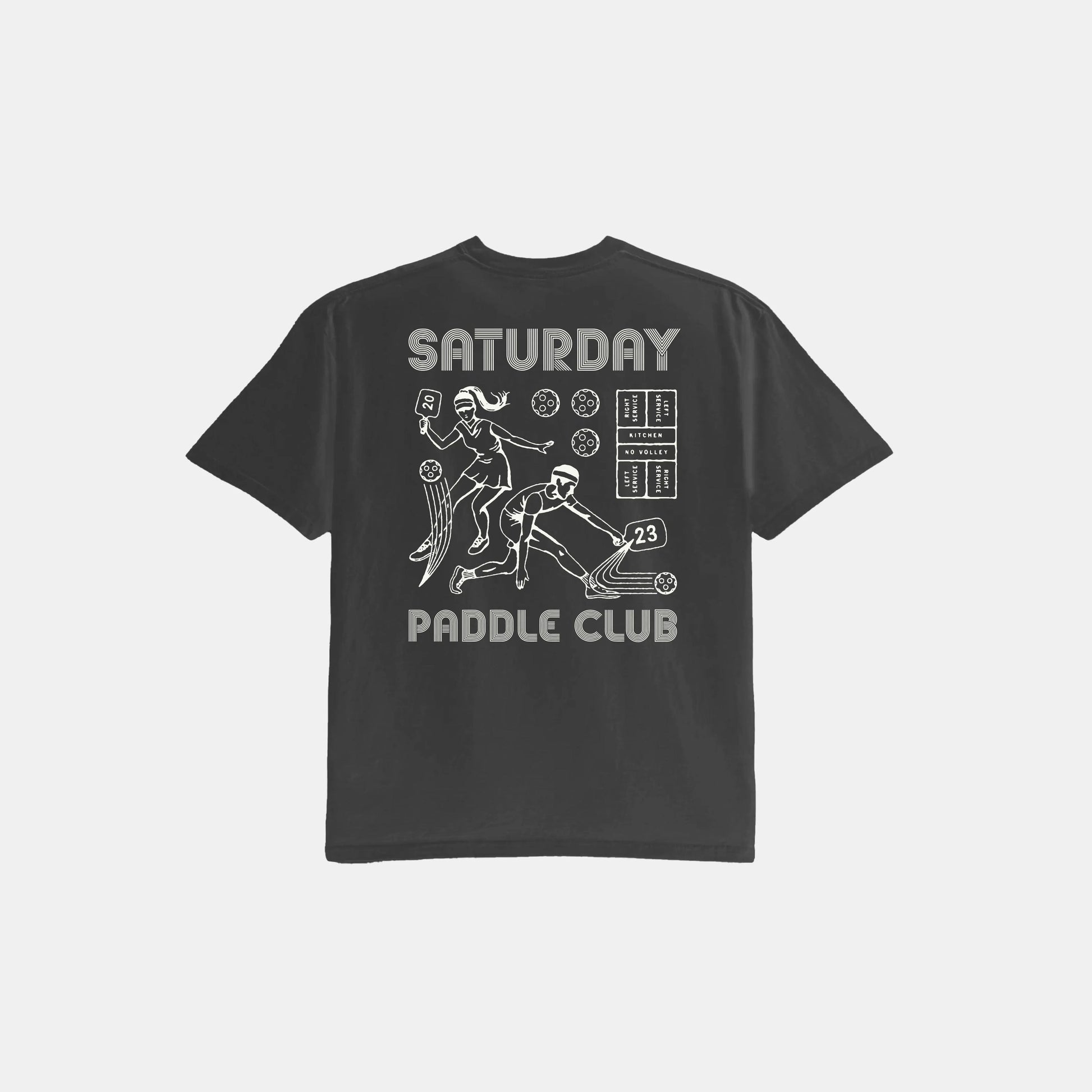 Original Retro SPC Pickleball Tee (Graphite) - KTCHN