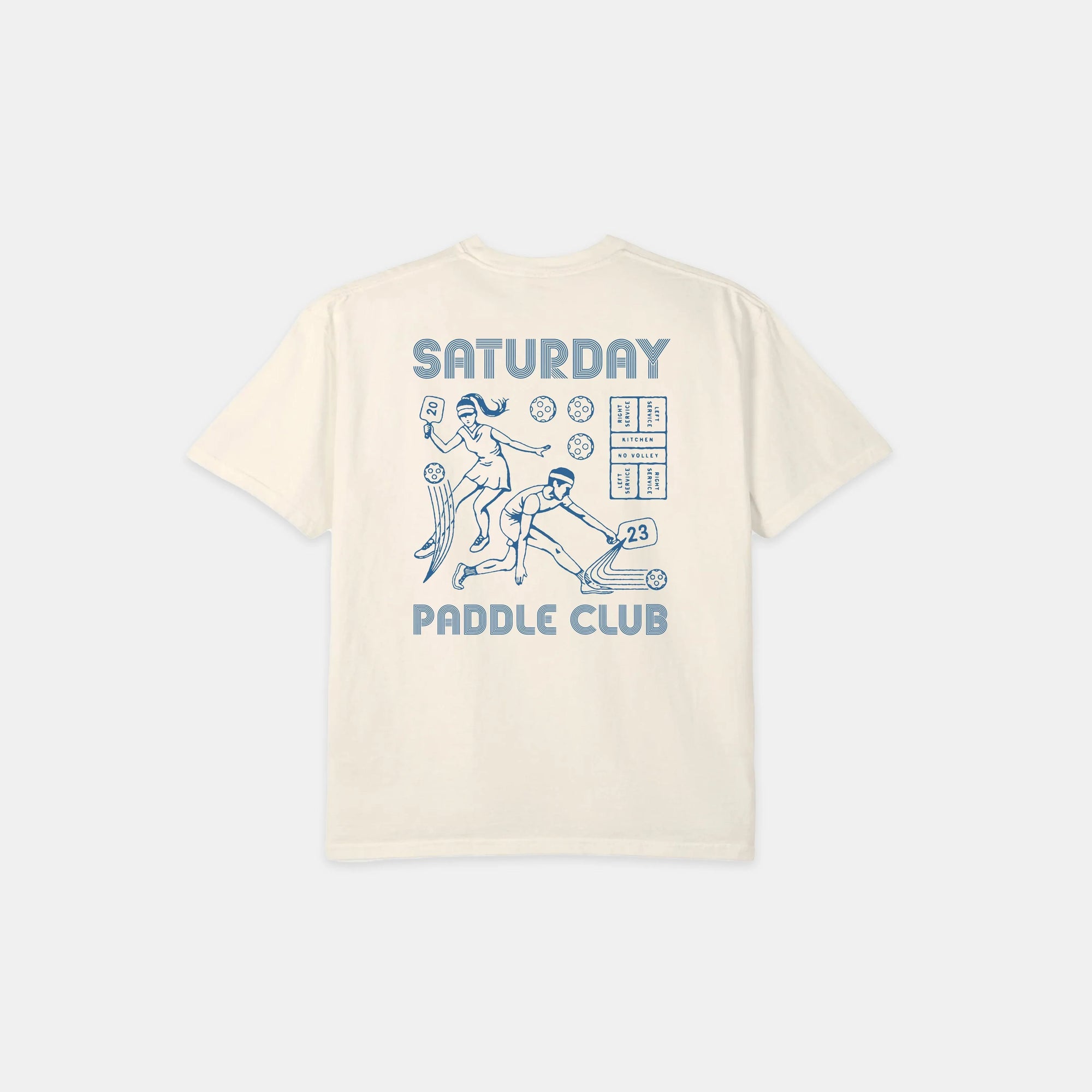 Original Retro SPC Pickleball Tee (Ivory) - KTCHN
