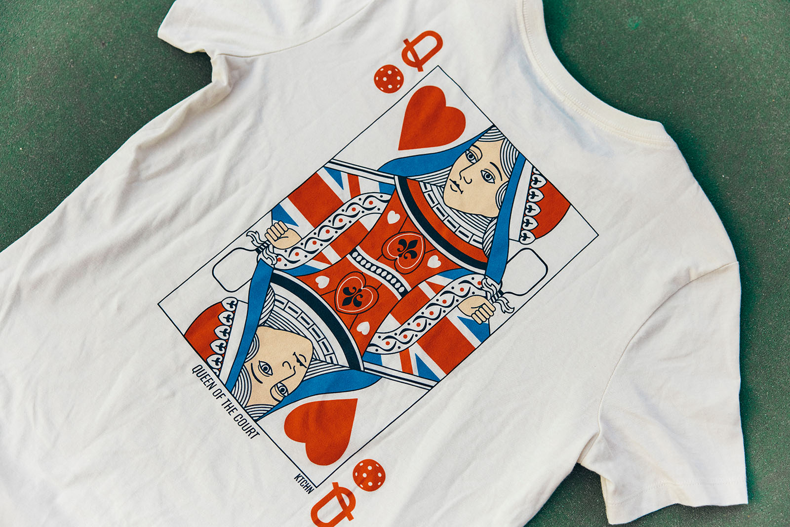 Queen of the Court Pickleball Tee (Women's) - KTCHN