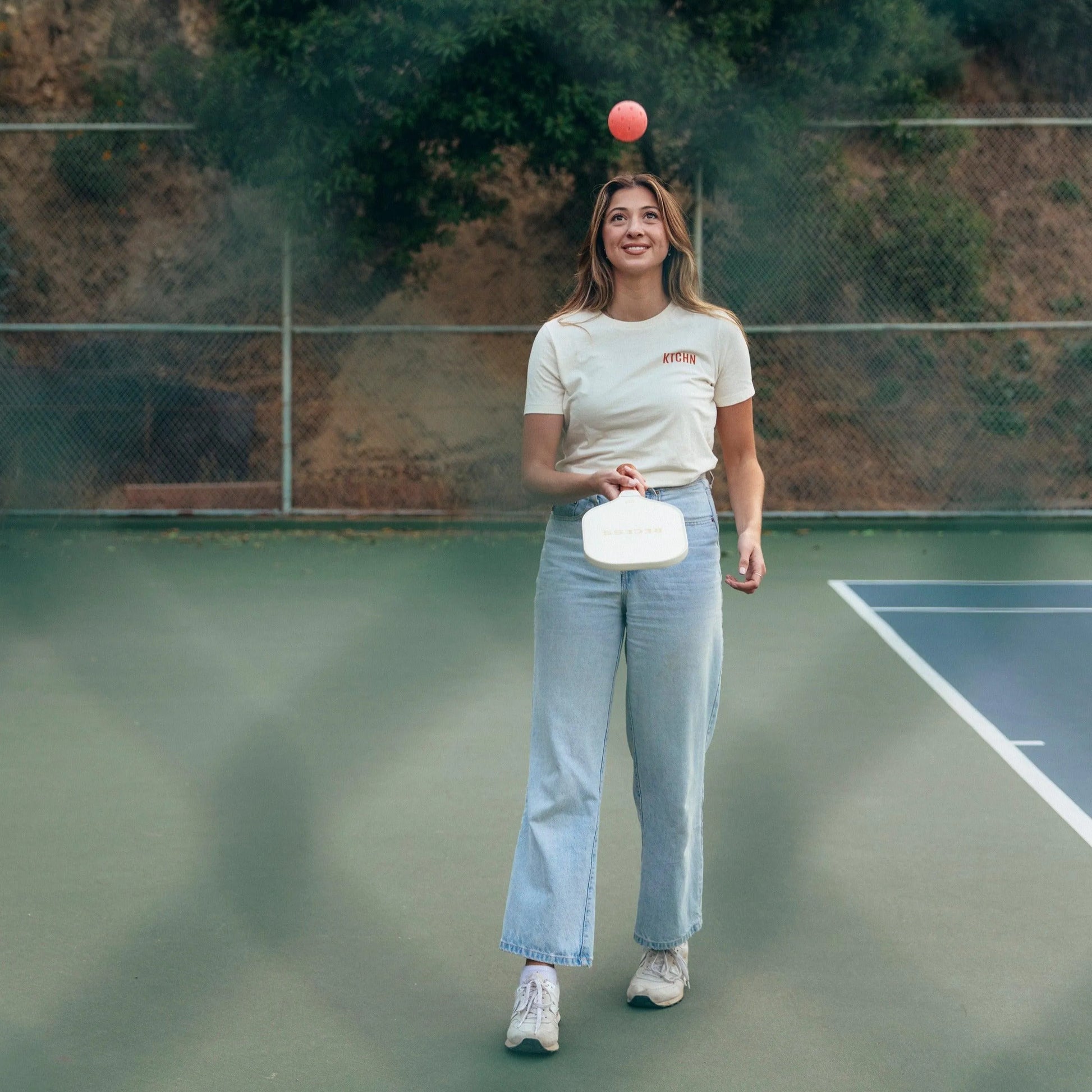 Queen of the Court Pickleball Tee (Women's) - KTCHN