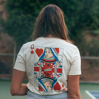 Queen of the Court Pickleball Tee (Women's) - KTCHN