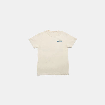 Retro Court Pickleball Tee (Ivory) - KTCHN